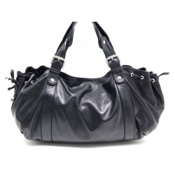 SAC A MAIN GERARD DAREL LE 24H EN CUIR NOIR 40 CM LEATHER HAND BAG PURSE 295€