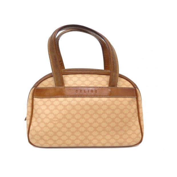 SAC A MAIN CELINE BOWLING TOILE MONOGRAM TRIOMPHE PORTE EPAULE HAND BAG 1300€