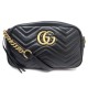 SAC A MAIN GUCCI GG MARMONT SMALL 447632 EN CUIR NOIR BANDOULIERE HAND BAG 1490€