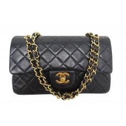 VINTAGE SAC A MAIN CHANEL TIMELESS CLASSIQUE PM CUIR BANDOULIERE HAND BAG 9300€