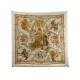 FOULARD HERMES LES PETITS PRINCES SOIE BLANC CARRE 90 C. BASCHET SILK SCARF 495€