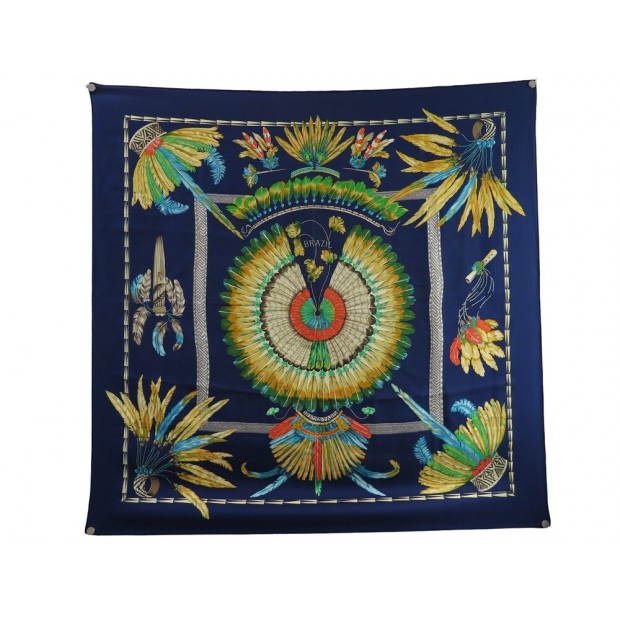 foulard hermes brazil laurence bourthoumieux carre 90