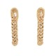 NEUF BOUCLE D'OREILLES LOUIS VUITTON LV GET DRESSED M00641 METAL EARRINGS 490€