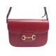 NEUF SAC A MAIN GUCCI HORSEBIT 1955 602204 EN CUIR ROUGE BANDOULIERE BAG 2900€