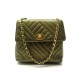 VINTAGE SAC A MAIN CHANEL MINI TIMELESS CHEVRON BANDOULIERE CUIR HAND BAG 4200€