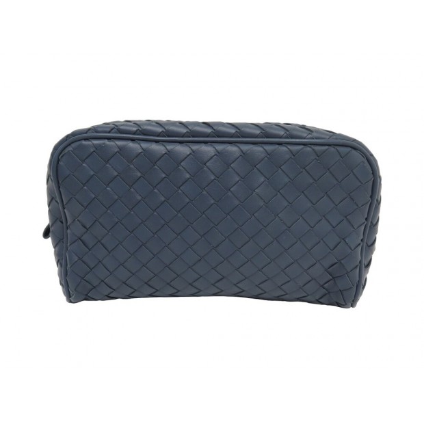 NEUF POCHETTE BOTTEGA VENETA TROUSSE DE TOILETTE CUIR INTRECCIATO POUCH 1000€