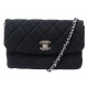 SAC A MAIN CHANEL MINI JERSEY FLAP BAG FERMOIR TIMELESS BANDOULIERE PURSE 4600€