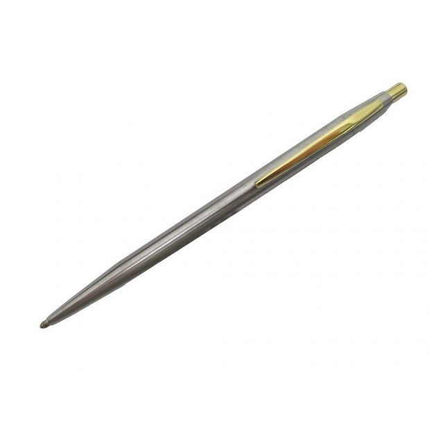 VINTAGE STYLO BILLE MONTBLANC NOBLESSE EN ACIER BROSSE STEEL BALLPOINT PEN 225€