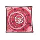 FOULARD HERMES JEU DES OMNIBUS ET DAMES BLANCHES CARRE 70 SOIE ROSE SCARF 375€