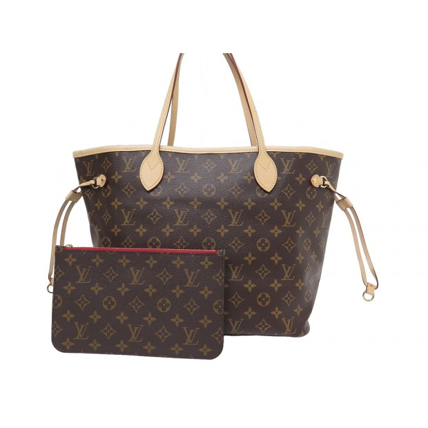 NEUF SAC A MAIN LOUIS VUITTON NEVERFULL MM TOILE MONOGRAM M41177 HANDBAG 1500€