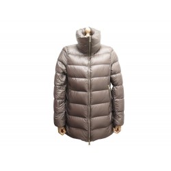 NEUF MANTEAU MONCLER TORCY T2 M 40 DOUDOUNE LEGERE BLOUSON NYLON TAUPE COAT 950€