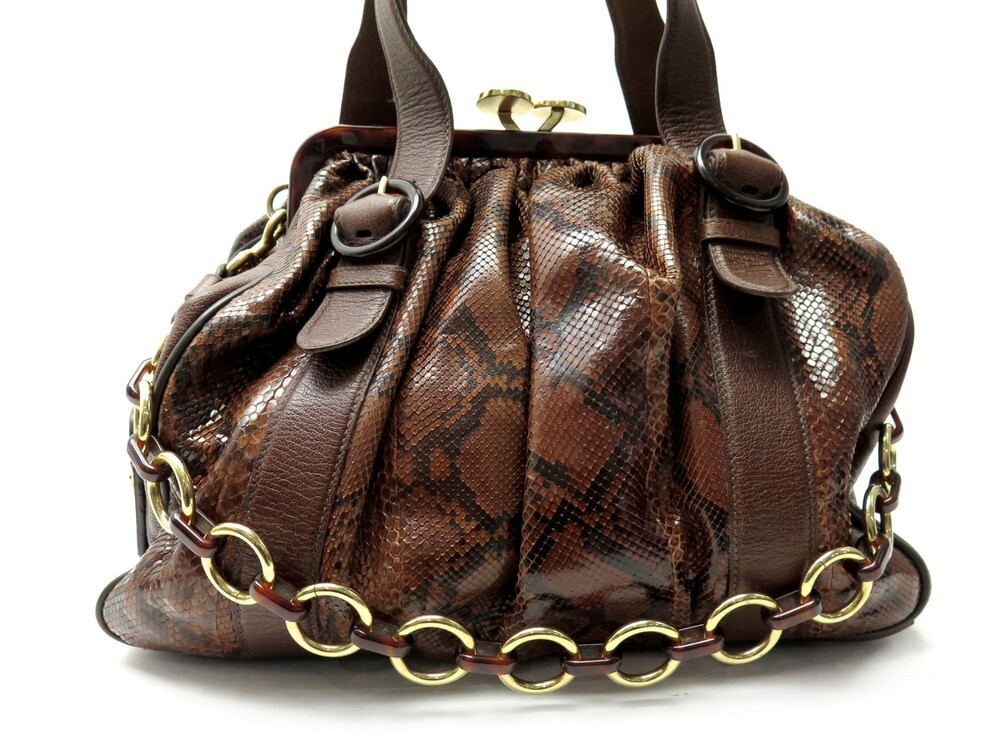 sac a main marc jacobs karen c362088 en cuir de python