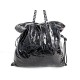 SAC A MAIN CHANEL SHOPPING CABAS LOGO CC EN CUIR VERNI NOIR HAND BAG PURSE 5000€