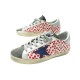 CHAUSSURES GOLDEN GOOSE SUPER-STAR BASKETS 38 EN CUIR BLANC SNEAKERS SHOES 490€