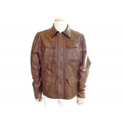 MANTEAU MATCHLESS KENSINGTON JACKET XL L 52 EN CUIR MARRON BLOUSON JACKET 1490€