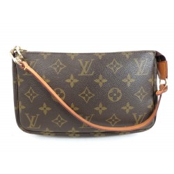 SAC A MAIN LOUIS VUITTON POCHETTE ACCESSOIRES NM MONOGRAM LV HAND BAG PURSE 380€