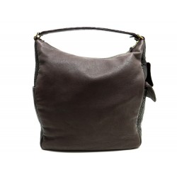 SAC A MAIN YVES SAINT LAURENT BORSA MULTY 247428 EN CUIR MARRON PURSE 1250€