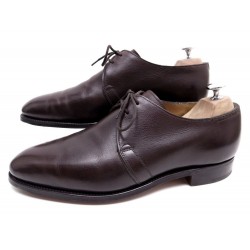 NEUF CHAUSSURES JOHN LOBB 8.5 42.5 DERBY 2 OEILLETS CHUKKA MARRON SHOES 1370€