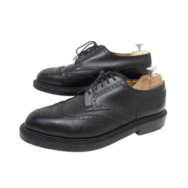 VINTAGE CHAUSSURES JM WESTON TRIPLE SEMELLES 590 10.5E 44.5 LARGE SHOES 1350€