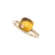 BAGUE POMELLATO NUDO PETIT TAILLE 53 CITRINE ET OR ROSE 18K GOLD RING 2000€