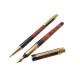 PARURE 2 STYLOS MUST DE CARTIER TRINITY PLUME & PORTE MINES EN LAQUE PENS 1050€