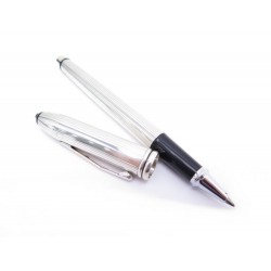 STYLO ROLLERBALL CROSS CENTURY EN ARGENT MASSIF + BOITE CARTIER SILVER PEN 230€