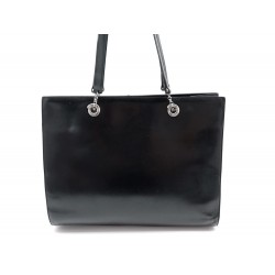 SAC A MAIN CARTIER PANTHERE NOIR CUIR 