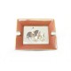 CENDRIER VIDE POCHE HERMES CAVALIERS JAPONAIS EN PORCELAINE HORSES ASHTRAYS 590€