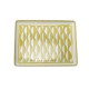 NEUF PLATEAU HERMES SOLEIL PETIT MODELE P046089P PORCELAINE JAUNE NEW PLATE 190€