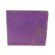 PORTEFEUILLE BERLUTI N235432 MAKORE II SCRITTO CUIR VIOLET LEATHER WALLET 660€