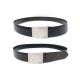 CEINTURE CARTIER LIEN REVERSIBLE 28 MM T80 EN CUIR NOIR ET MARRON BELT 475€