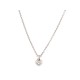 COLLIER CHOPARD HAPPY DIAMONDS 0.035CT OR BLANC 18K 79/4854 11GR NECKLACE 2110€