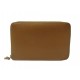 PORTEFEUILLE HERMES AZAP EN CUIR EPSOM GOLD BROWN LEATHER WALLET 2320€