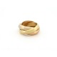 BAGUE CARTIER TRINITY GM 3 ORS B4052800 T50 1997 EN OR 18K BOITE GOLD RING 3800€