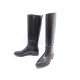 CHAUSSURES LOUIS VUITTON BOTTES CAVALIERES 37.5 EN CUIR MARRON BOOTS 1490€