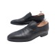 CHAUSSURES BERLUTI MOCASSINS PERFORE 2063 10 44 EN CUIR NOIR LOAFERS SHOES 1700€