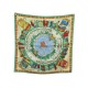 NEUF FOULARD HERMES PRIERES AU VENT D. RYBALTCHENKO CARRE 90 EN SOIE SCARF 495€