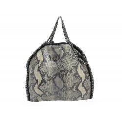 SAC A MAIN STELLA MC CARTNEY FALABELLA 495151 FACON PYTHON BEIGE HAND BAG 1200€