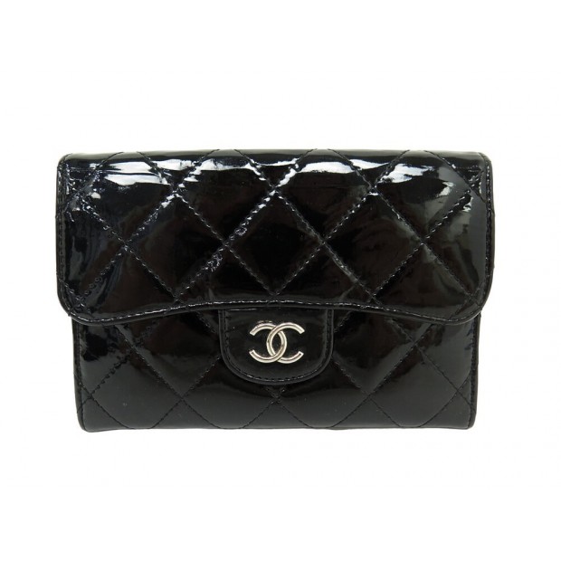 NEUF PORTEFEUILLE CHANEL TIMELESS CUIR MATELASSE PORTE CARTE MONNAIE WALLET 990€