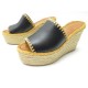 CHAUSSURES VALENTINO GARAVANI ESPADRILLES A TALONS COMPENSES 37 BOITE SHOES 690€