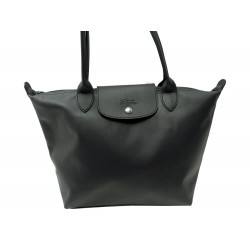 NEUF SAC A MAIN LONGCHAMP M LE PLIAGE XTRA L2605987001 EN CUIR NOIR PURSE 450€