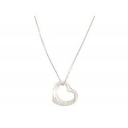 COLLIER TIFFANY & CO OPEN HEART 22MM PERETTI EN ARGENT 925 6.5 GR NECKLACE 1250€