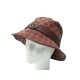 NEUF CHAPEAU GUCCI BOB FEDORA S 57 EN TOILE GG BORDEAUX 576587 CANVAS HAT 450€