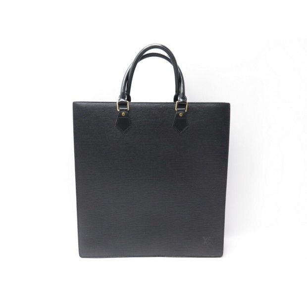 SAC A MAIN LOUIS VUITTON CABAS PLAT NOMADE M59082 CUIR EPI NOIR HAND BAG 1450€