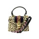 NEUF SAC A MAIN GUCCI SYLVIE LEOPARD 470270 EN CUIR DE POULAIN BANDOULIERE 2190€