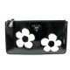 NEUF POCHETTE A MAIN PRADA 1M1152 TROUSSE FLEURS 1M1152 CUIR VERNI CLUTCH 470€