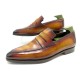 CHAUSSURES BERLUTI MOCASSINS ANDY DEMESURE 7.5 41.5 CUIR EMBAUCHOIRS SHOES 2125€