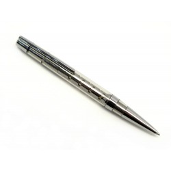 NEUF STYLO BILLE ST DUPONT DEFI SKELETON 405727 ACIER + BOITE BALLPOINT PEN 355€