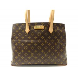 NEUF SAC A MAIN LOUIS VUITTON WILSHIRE GM M45645 EN TOILE MONOGRAM HANDBAG 1490€