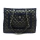 NEUF SAC A MAIN CHANEL SHOPPING CABAS CUIR MATELASSE & TWEED TOTE HAND BAG 6500€